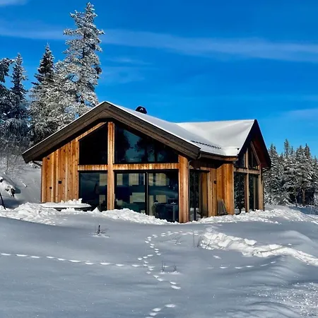 Nyaraló New Modern At Norefjell With Sauna *
