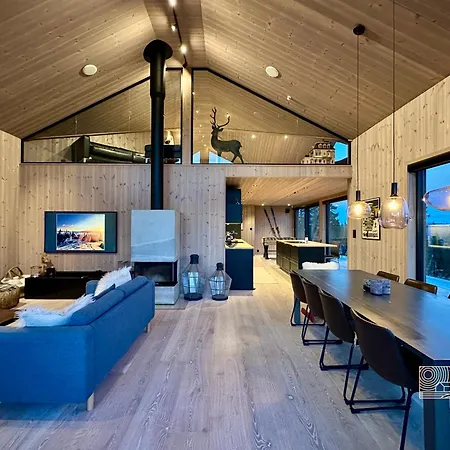 New Modern At Norefjell With Sauna *