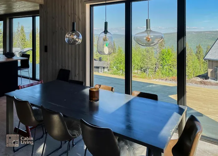 New Modern At Norefjell With Sauna Semesterbostad
