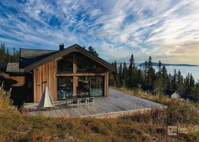 New Modern At Norefjell With Sauna Semesterbostad *