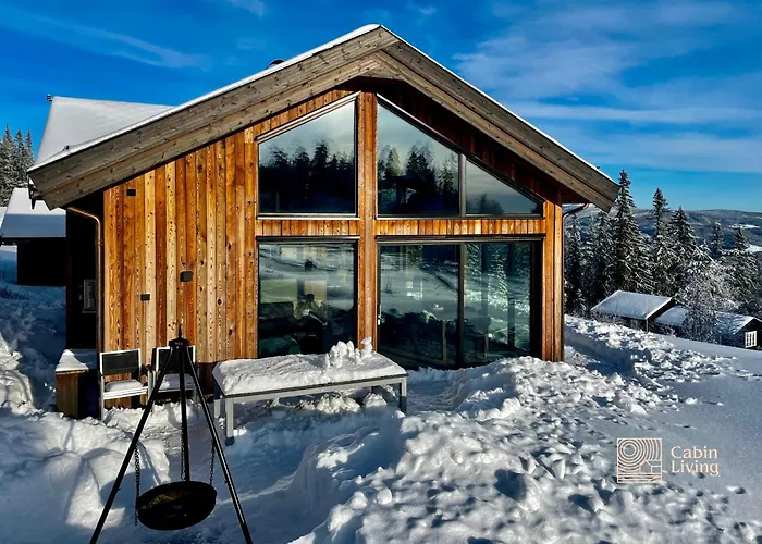 New Modern At Norefjell With Sauna Semesterbostad Noresund