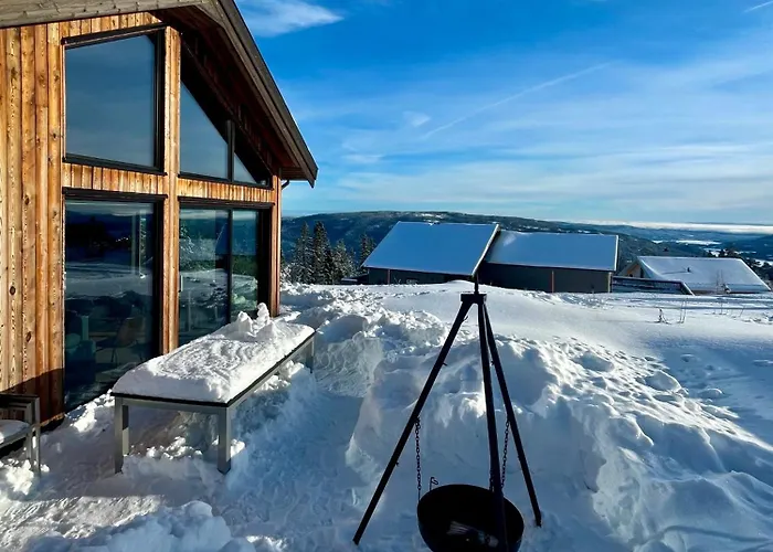 New Modern At Norefjell With Sauna Semesterbostad Noresund