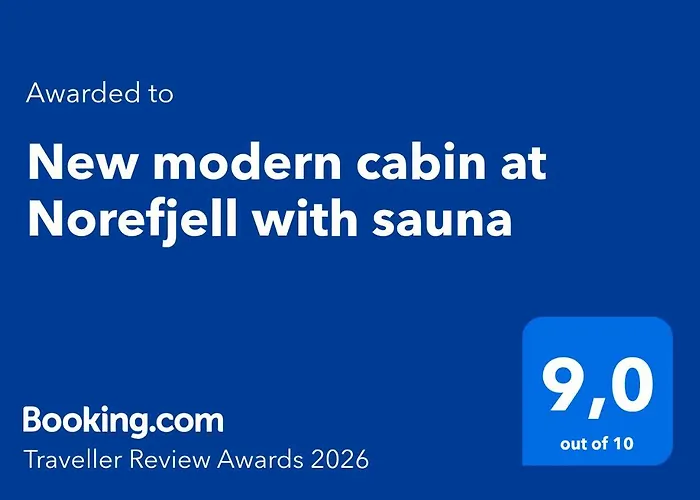 Tatil Evi New Modern At Norefjell With Sauna Noresund